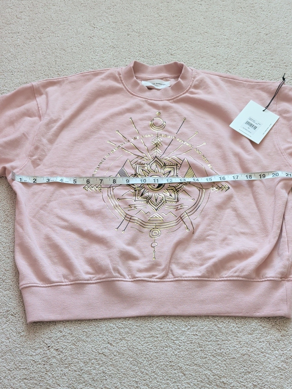 NWT Spiritual Gangster Rebirth Zuma Sweatshirt Size XS - Picture 5 of 8